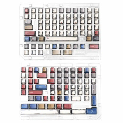 Comic Mixed Lights Dye Sublimation PBT Tastenkappe Russisch/Koreanisch/Deutsch/Englisch Tastenkappen Kirschprofil für MX Switch Gaming Keybaord