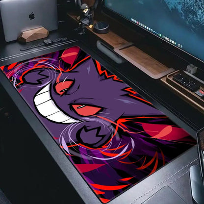 P-Pokemon-Gengar Grande Mouse pad große Gaming-Mauspad Locke dge verdickte Computer tastatur Tisch Schreibtisch matte