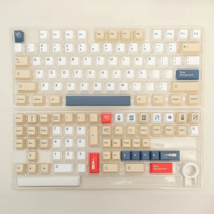 XDA Cherry OEM MOG Sojamilch-Tastenkappe PBT-Tastenkappen für Cherry Mx Switch Gaming mechanische Tastatur 68 75 82 98 104-Layout Custom