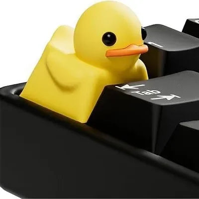 1PCS Nette Ente Harz KeyCap Personalisierte Cartoon Dekoration Gaming Schlüssel Kappe für Cherry Mx Schalter Gamer Mechanische Tastatur Geschenk