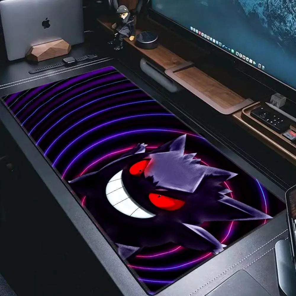 P-Pokemon-Gengar Grande Mouse pad große Gaming-Mauspad Locke dge verdickte Computer tastatur Tisch Schreibtisch matte
