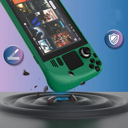 Schutzhülle für Steam Deck, Controller, bunte Schutzhülle, Hartschale mit Ständer
