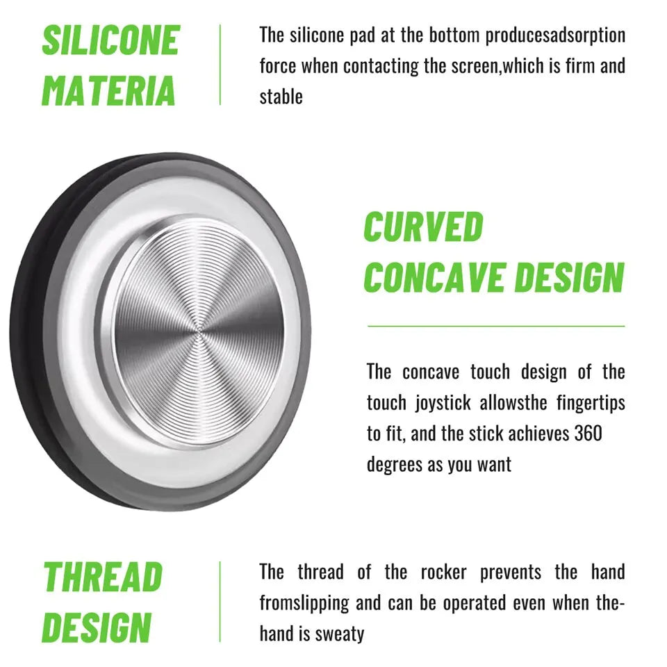 Gaming-Controller-Spiel Trigger für Ziel-Schießen Gamepad Joystick-Controller Metall-Taste für iPhone Android