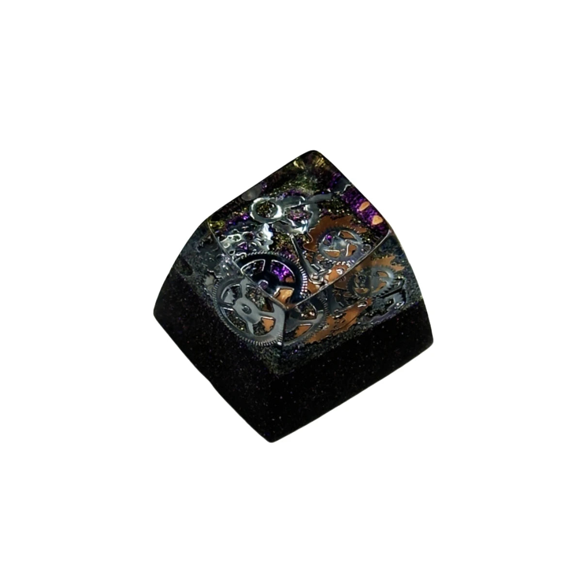 Harz personal isierte Metall getriebe Schlüssel kappe durchsichtige Kreuz achse mechanische Tastatur Tasten kappe sar1