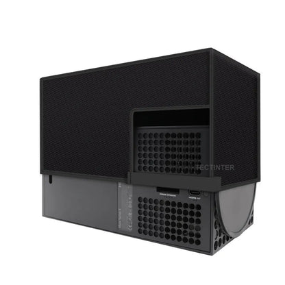 Kratzfeste, staubdichte Hülle für Xbox Series X Konsole, Gaming-Zubehör, horizontale Staubschutzhülle, vertikale Schutzhülle