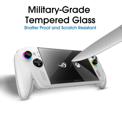 Displayschutzfolie aus gehärtetem Glas für ROG Xbox Ally Härte, gehärtetes Glas, kratzfester Schutz für ROG Xbox Ally X
