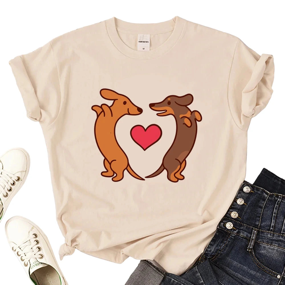 Designer Kollektion | Exklusives Dackel Statement T-Shirt | Premium Art Print Wear - NVTS Solutions