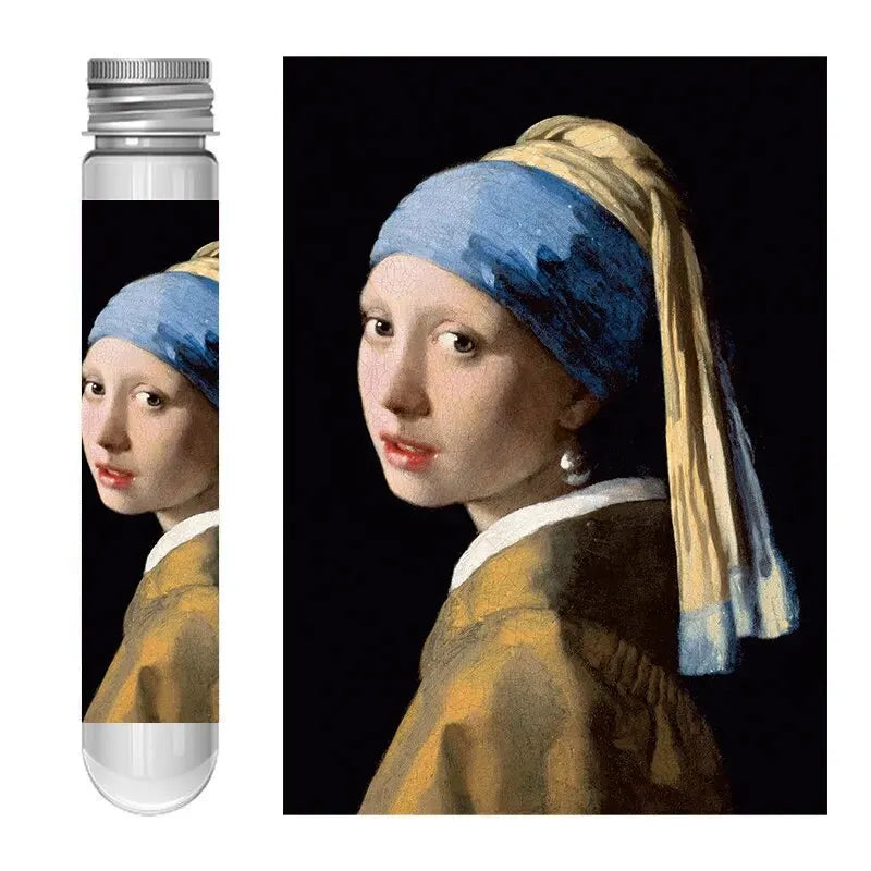 MaxRenard Puzzle Mini Teile 150 Stück Reagenzglas Lernspielzeug Familienspiel Tragbares Freizeitspielzeug