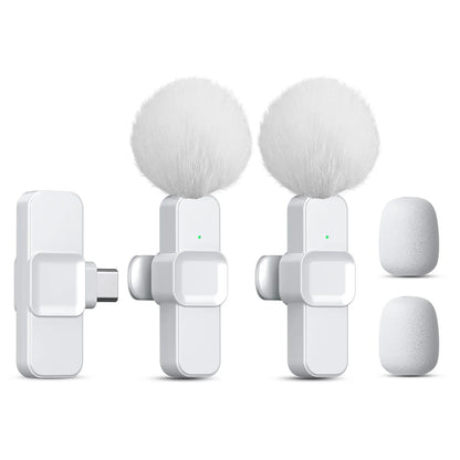 SNZIYAG K10 Wireless Lavalier-mikrofon Tragbare Audio Video Aufnahme Mini Mikrofon für iPhone Android PC Live Gaming Telefon