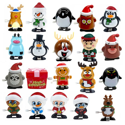 Weihnachts dekoration jumpy Spielzeug Schneemann Santa Claus Pinguin für festliche Party liefert Kinder Kindergarten Neujahr Geschenke