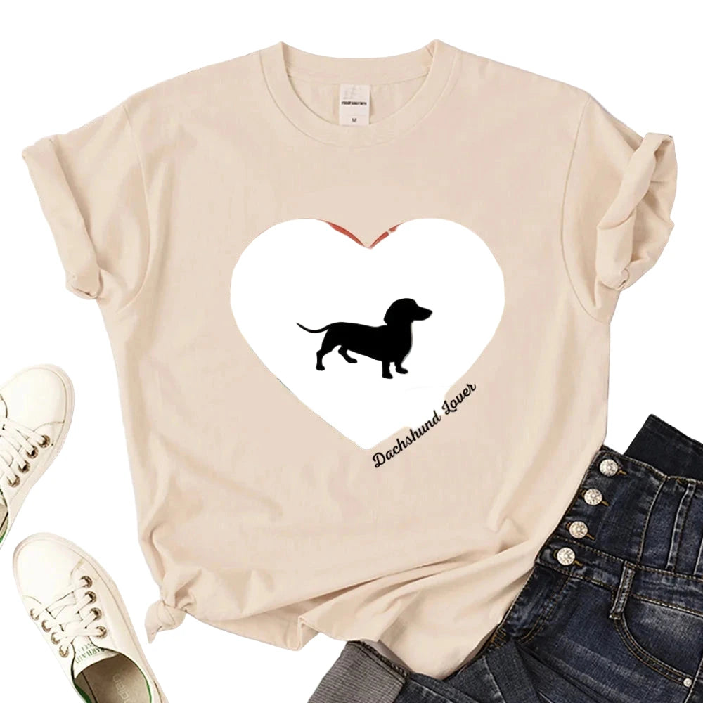 Designer Kollektion | Exklusives Dackel Statement T-Shirt | Premium Art Print Wear - NVTS Solutions