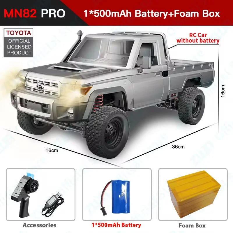 RC Off-Road Pick-Up Truck 1:12 – 4WD 2.4G Proportional (PRO Version optional) - NVTS Solutions
