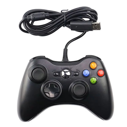 Xbox 360 Controller Wired USB Für Xbox 360/Slim/Elite/Winodow/PC Videospiel Gamepad 6-achsen Joystick Dual Vibration 2,4G Gaming