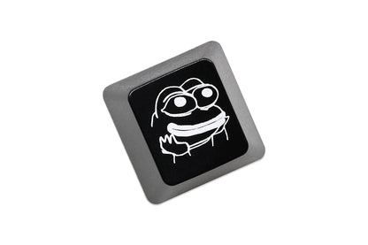 Neuheit Shine Through Keycaps ABS Geätzt hinterleuchtet schwarz rot r1 ESC Sad Frog THX Meme Internet Trends