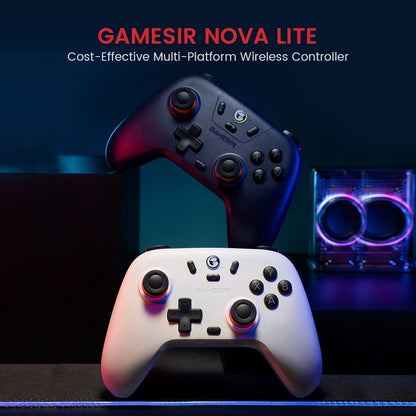 GameSir Nova Lite Wireless Gamepad Controller mit Bluetooth, Dongle, verkabelt für Switch, Android, IOS, PC und Steam Games