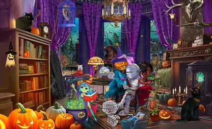 500-teiliges Puzzle mit verschiedenen Landschaftsmustern, Lernspielzeug für Kinder, Kinderspiele, Weihnachtsgeschenk