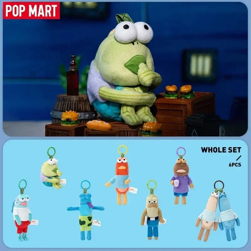 POP MART Bikini Bottom Buddies – Skurrile Blind Box Spielzeug Kawaii Anime Action Figure Surprise Guess Bag Mystery Box