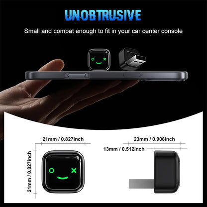 Drahtlose CarPlay Android Auto 2in1 AI Smart Box Mini Auto Spielen Adapter Apple Carplay Drahtlose Android Auto Bluetooth für Das Auto