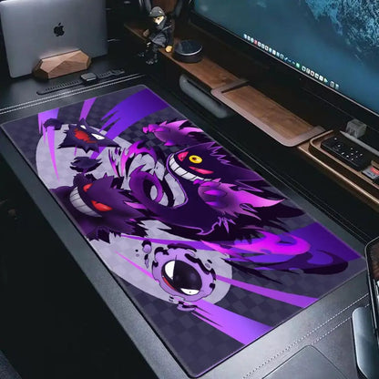 P-Pokemon-Gengar Grande Mouse pad große Gaming-Mauspad Locke dge verdickte Computer tastatur Tisch Schreibtisch matte
