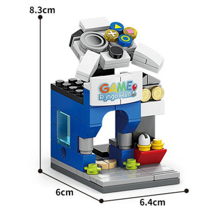 Modulare Mini-Stores Serie | Architektur Baustein-Kollektion für Stadt-Dioramen - NVTS Solutions