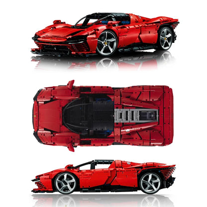 MOC Technik Supersportwagen-Set aus Klemmbausteinen (Verschiedene Modelle) - NVTS Solutions