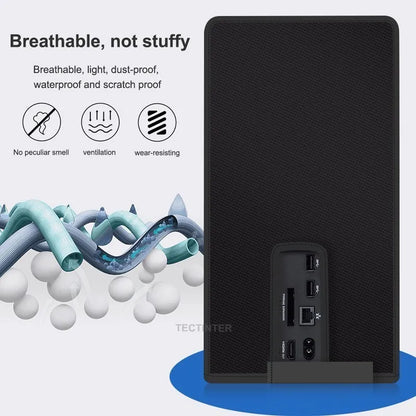 Kratzfeste, staubdichte Hülle für Xbox Series X Konsole, Gaming-Zubehör, horizontale Staubschutzhülle, vertikale Schutzhülle