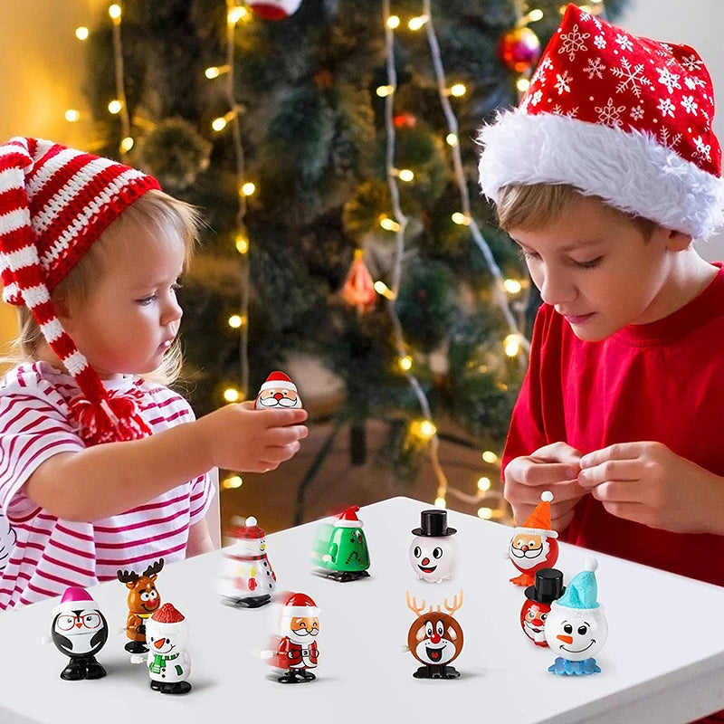 Weihnachts dekoration jumpy Spielzeug Schneemann Santa Claus Pinguin für festliche Party liefert Kinder Kindergarten Neujahr Geschenke