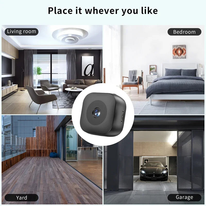 4K HD Pixel Kamera Drahtlose WiFi Remote Monitor Bewegungserkennung Smart Alarm Nachtsicht Kamera Sicherheit Schutz Neue 2025 - NVTS Solutions