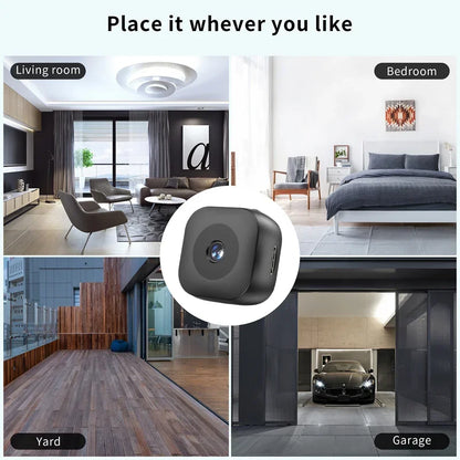 4K HD Pixel Kamera Drahtlose WiFi Remote Monitor Bewegungserkennung Smart Alarm Nachtsicht Kamera Sicherheit Schutz Neue 2025 - NVTS Solutions